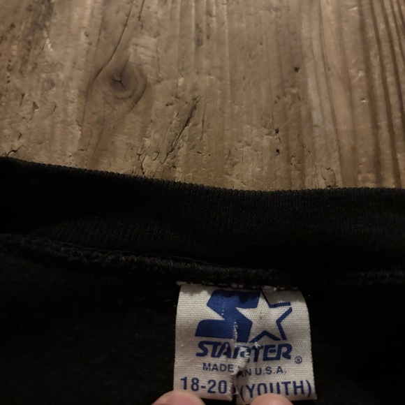 Vintage Starter Oakland Los Angeles Raiders Crewneck Sweatshirt NFL - Picture 7 of 10